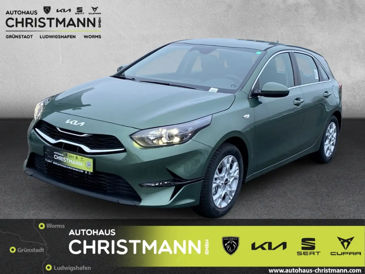 Kia Ceed / cee'd VISION 1.0  *KOMFORT-PLUS-PAKET**NAVI**SITZHEIZUNG Groen - 1