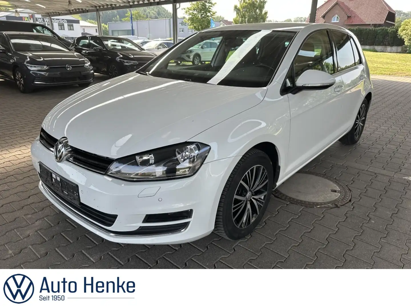 Volkswagen Golf VII 2.0 TDI DSG ALLSTAR + NAVI + KLIMA + PDC Weiß - 1