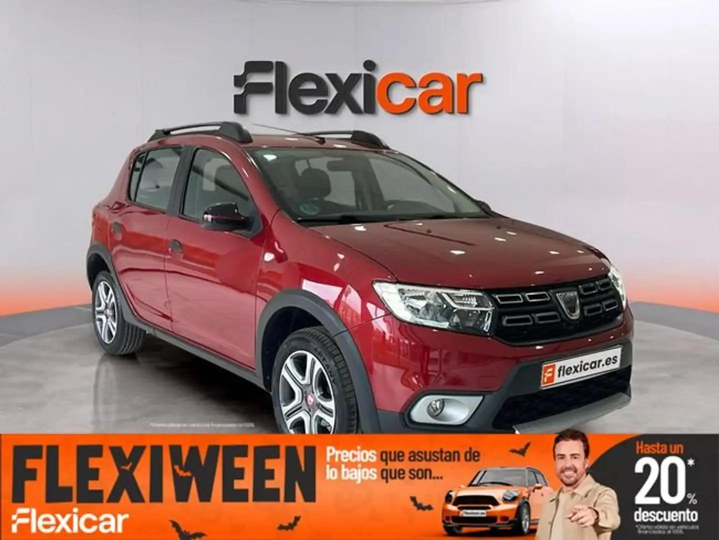 Dacia Sandero 0.9 TCE Stepway Comfort 66kW Rojo - 1