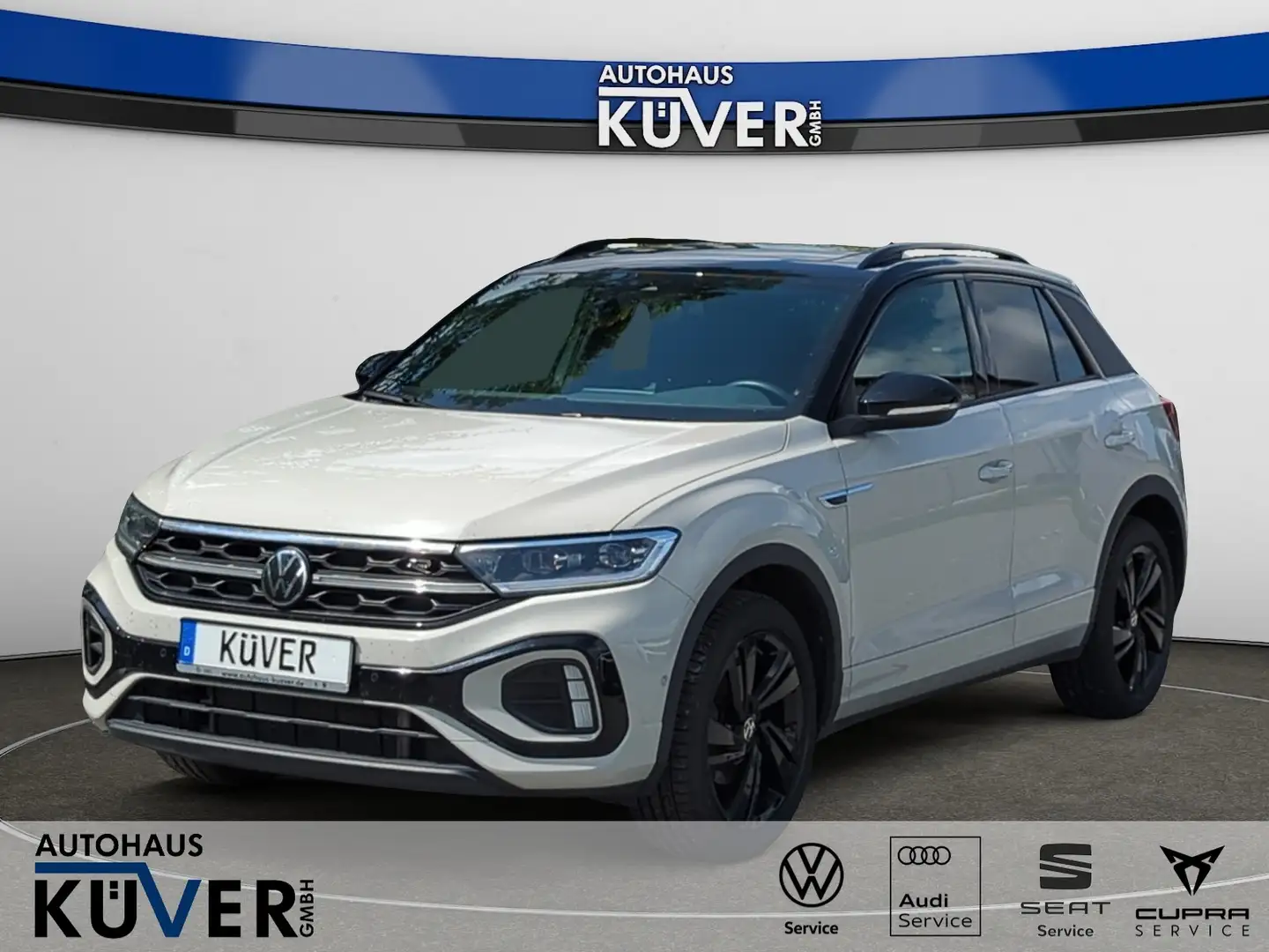 Volkswagen T-Roc R-Line 1,5 TSI DSG Navi+Pano+AHK+Matrix Grau - 1