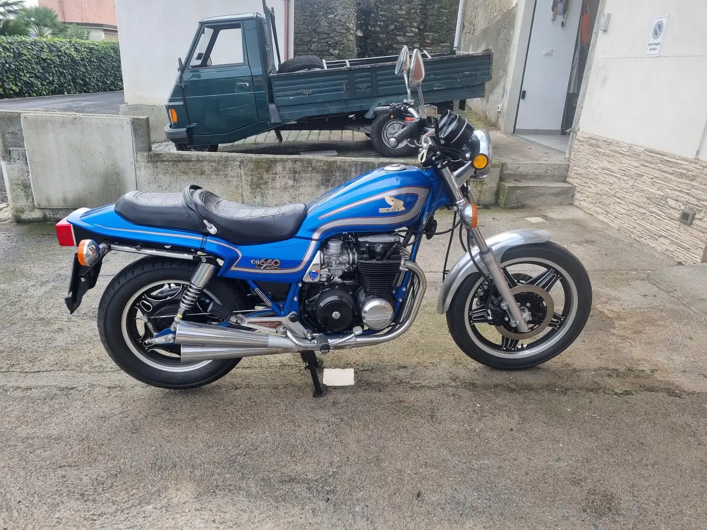 Honda CB 650 Custom Синий - 1