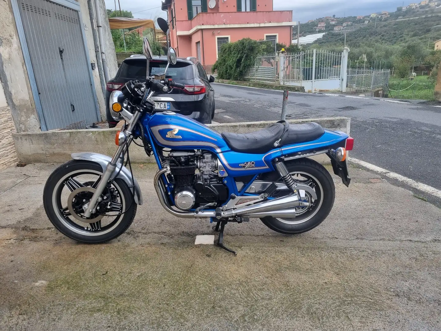 Honda CB 650 Custom Синий - 2