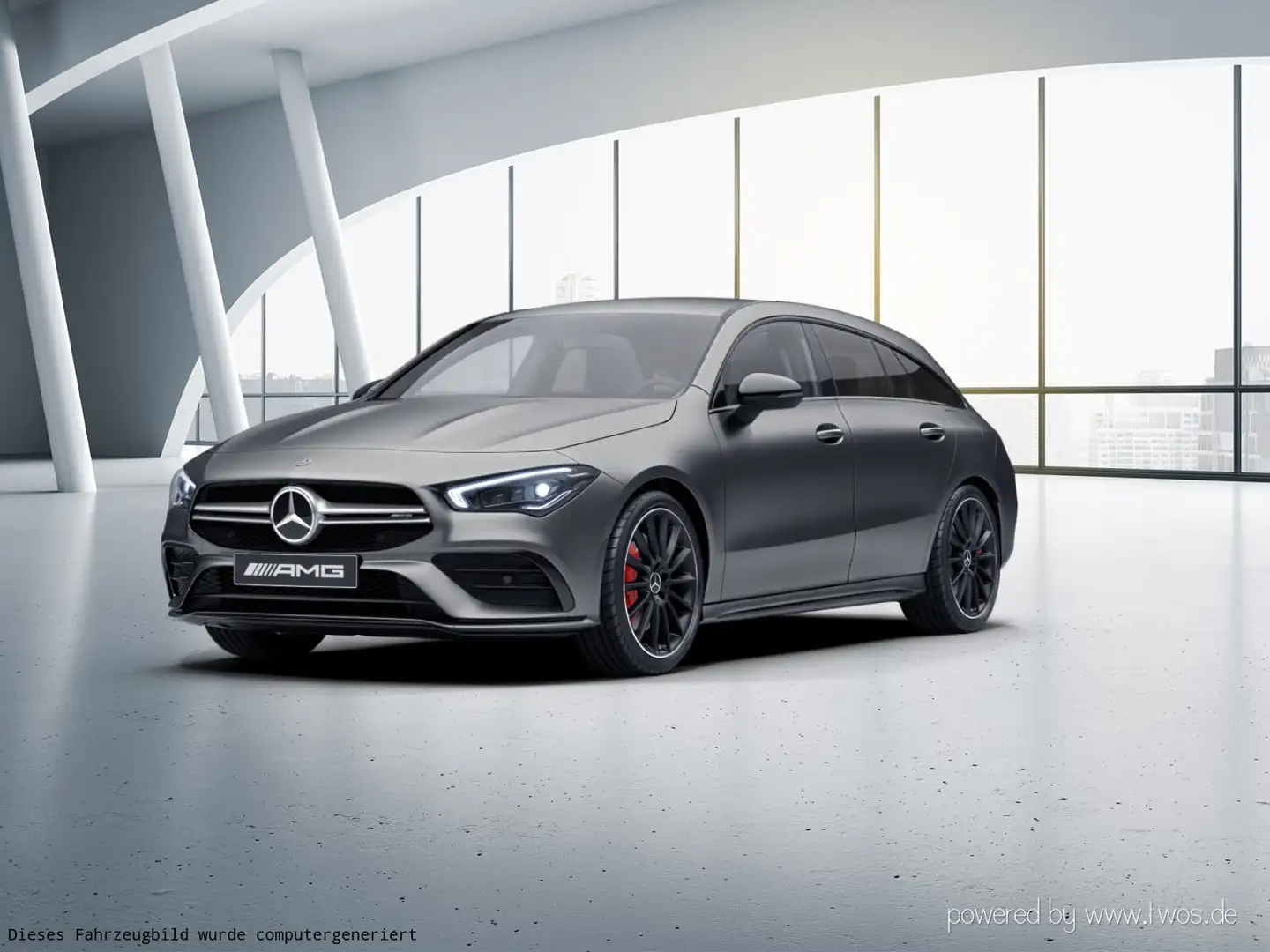 Mercedes-Benz CLA 35 AMG CLA 35 4M SB Night Standhzg KeyGo 19" Multibeam Grau - 2