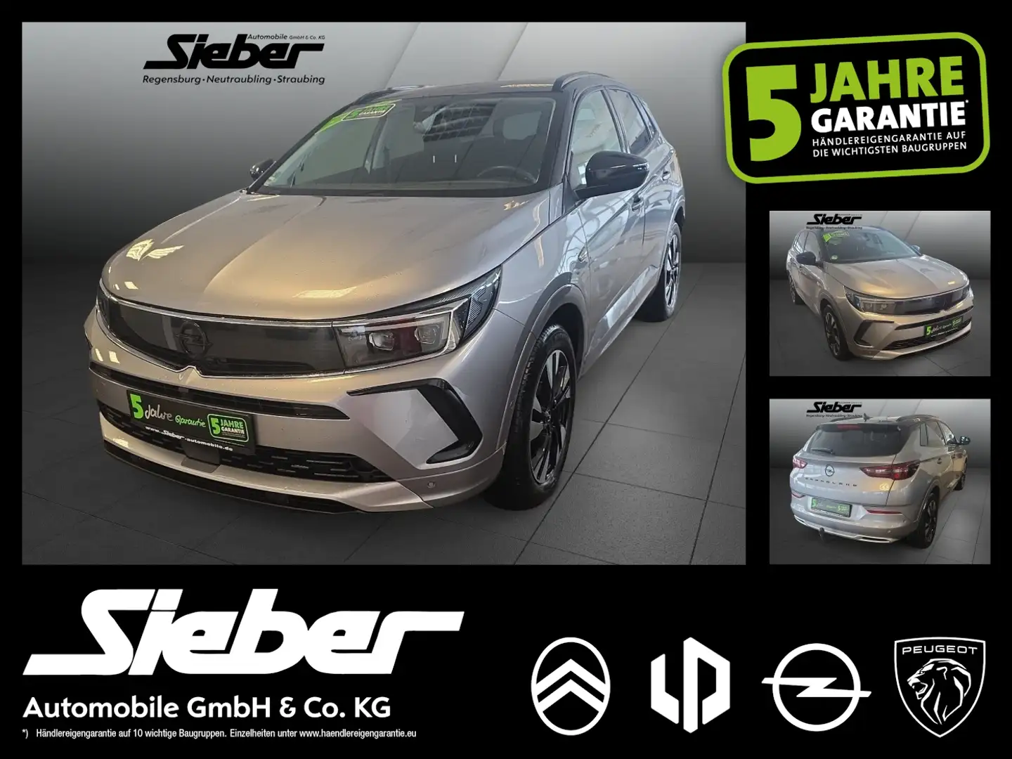 Opel Grandland 1.5 D Ultimate *360 Grad Kamera* Gris - 1