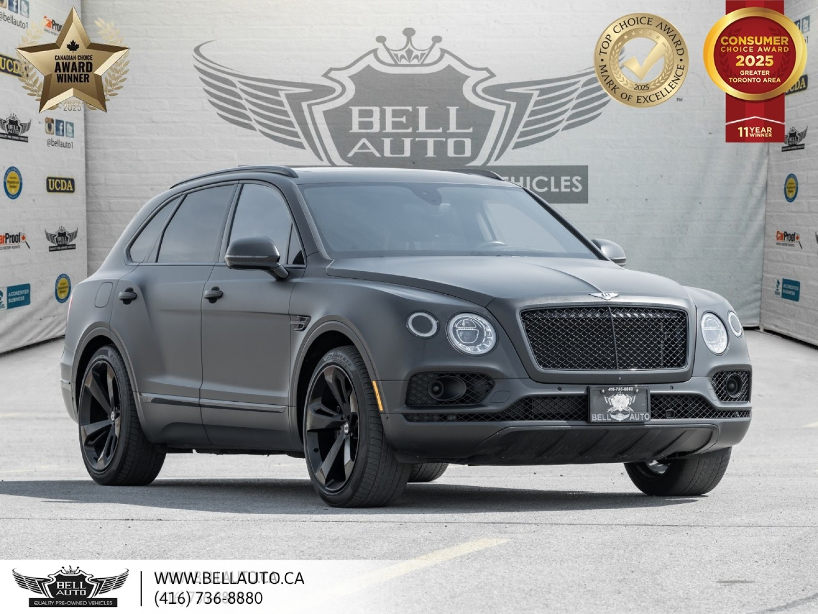 2019 Bentley Bentayga | NAVI | HUD | 360CAM | PANO | REDSTCHNG | NOACCID