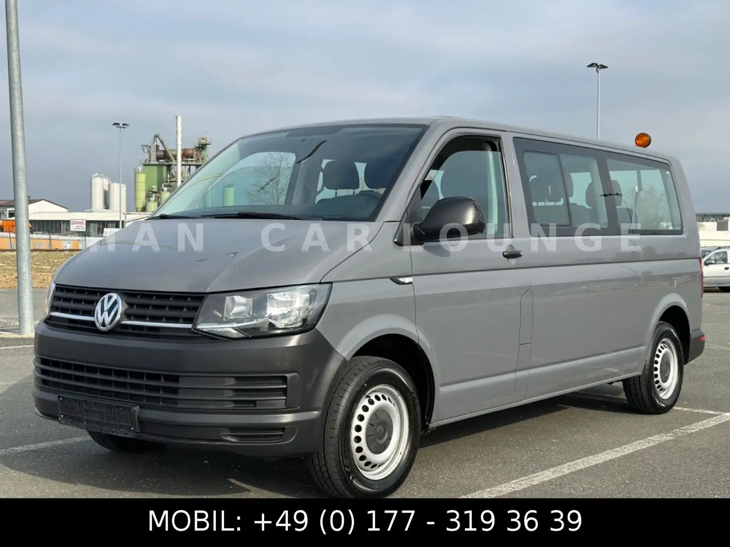 Volkswagen T6 Caravelle LANGER RADSTAND*9-SITZER*LANG* Gris - 2
