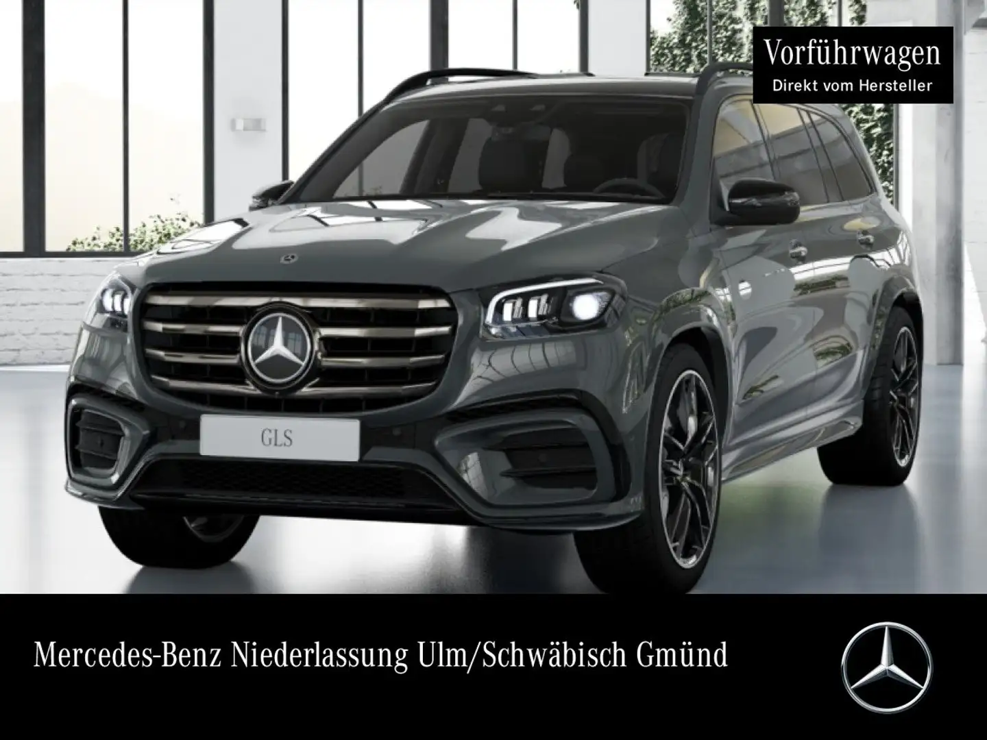 Mercedes-Benz GLS 450 d 4M AMG+NIGHT+PANO+360+AHK+MULTIBEAM+SPUR Grau - 1