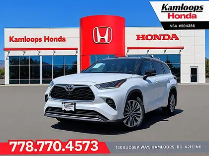 White 2022 Toyota Highlander SUV / Crossover All-Wheel Drive 8-Speed Automatic