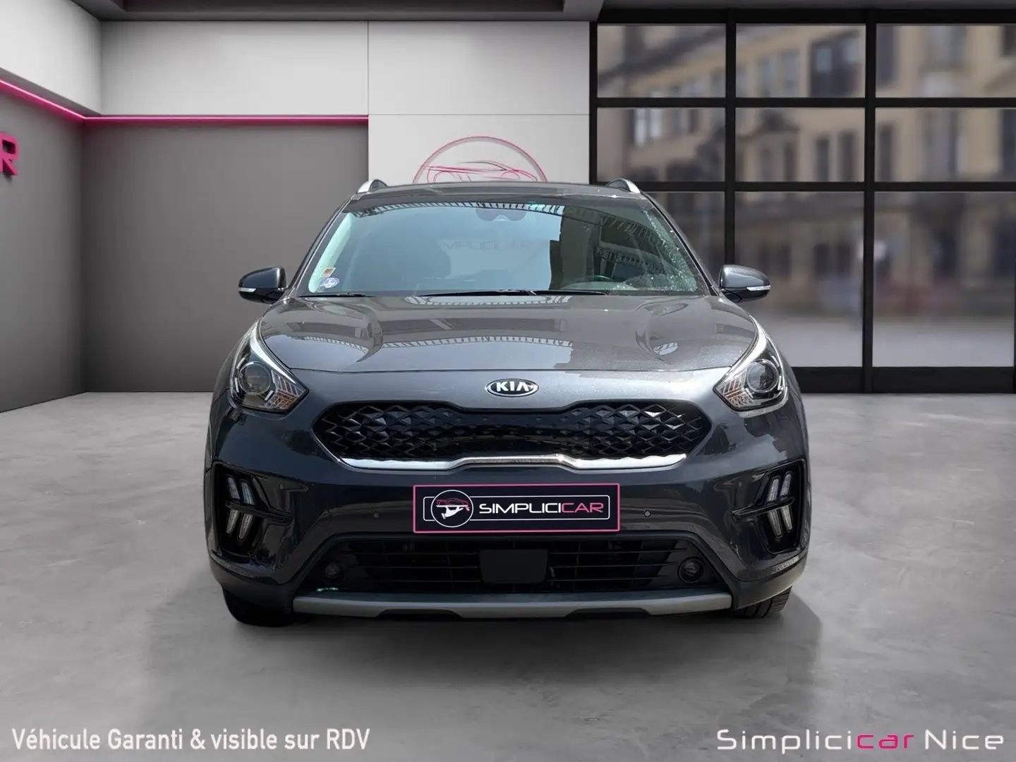 Kia Niro Niro 1.6 GDi Hybride Rechargeable 141 ch DCT6 Active Gris - 2
