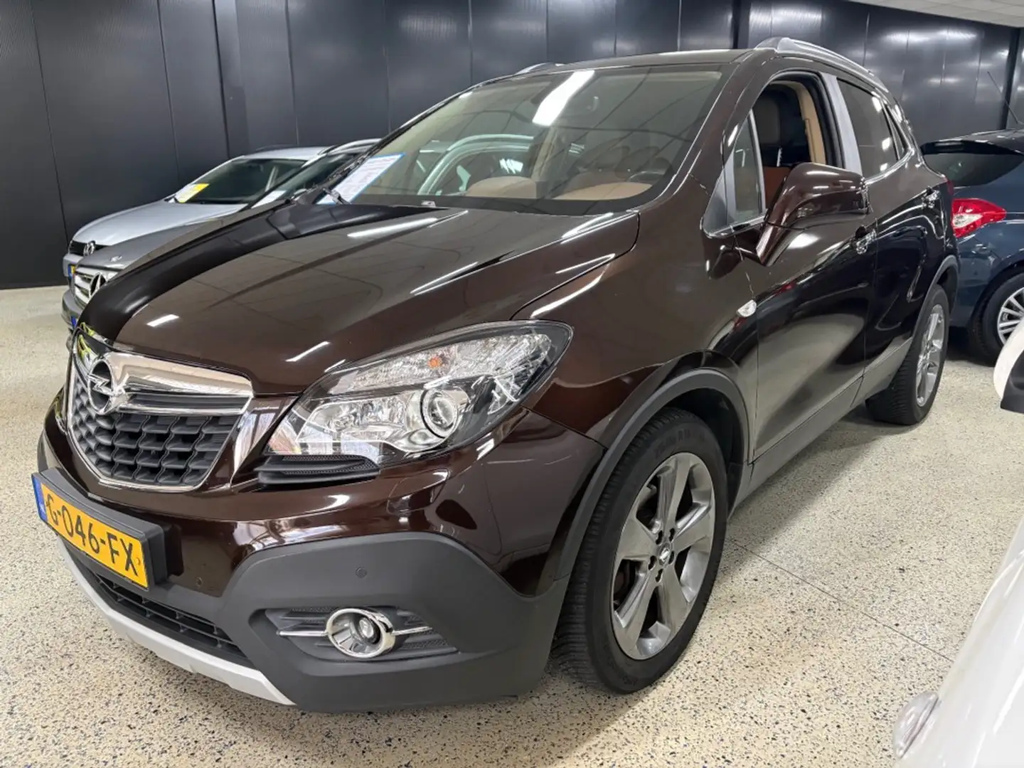 Opel Mokka 1.4 T Cosmo Automaat BiXenon CLIMAT Cruise LederSt Brun - 1