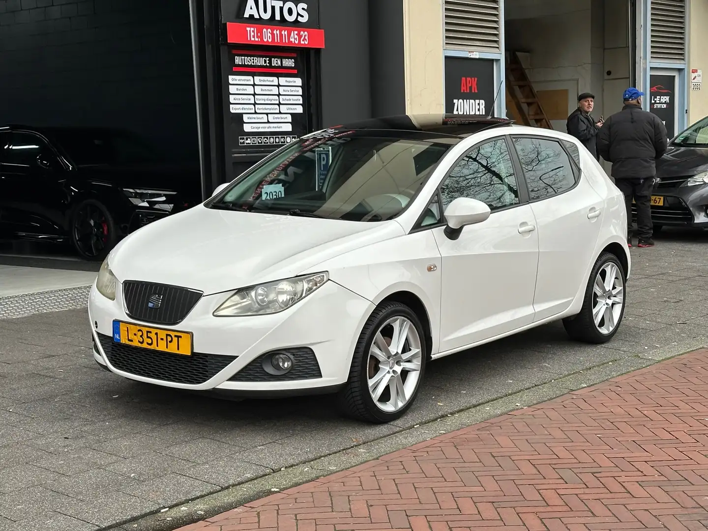 SEAT Ibiza 1.6 Reference 5 Deurs Clima Panoromadak Білий - 1