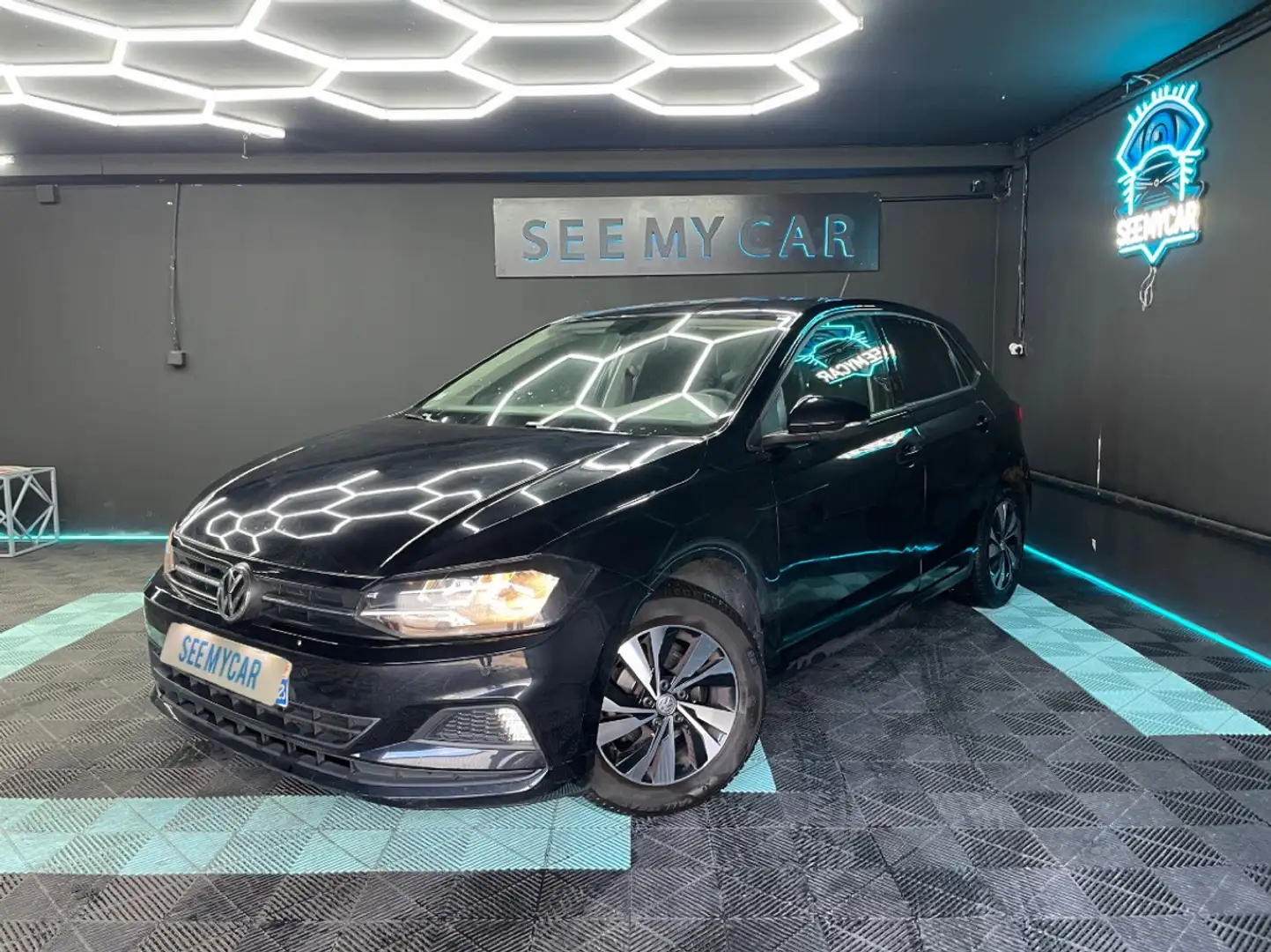 Volkswagen Polo 1.0 TSI TURBO DSG Garantie 6 Mois Schwarz - 1