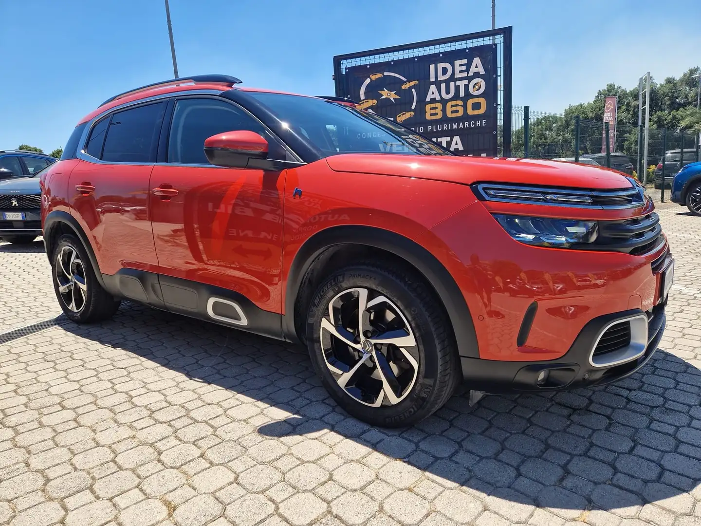 Citroen C5 Aircross 1.6 hybrid phev Feel 225 PROMO FINANZIAMENTO Arancione - 1