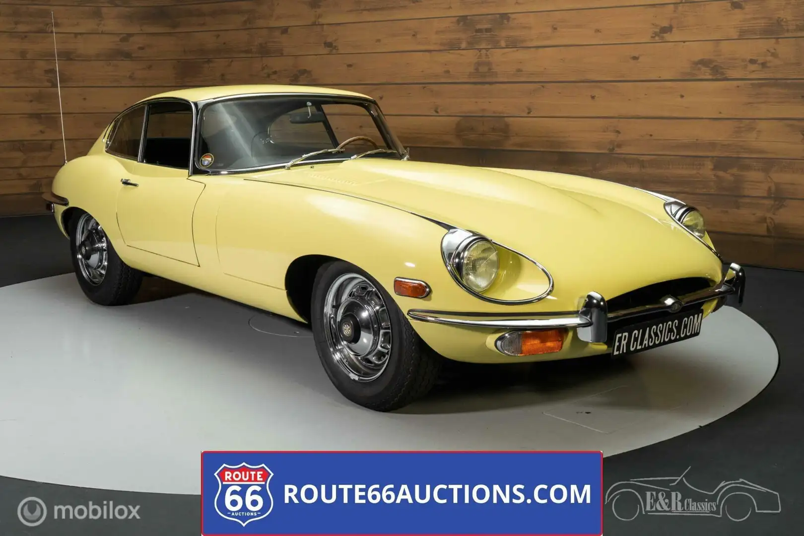 Jaguar E-Type Coupe Series 2 | Route 66 Auctions Geel - 1