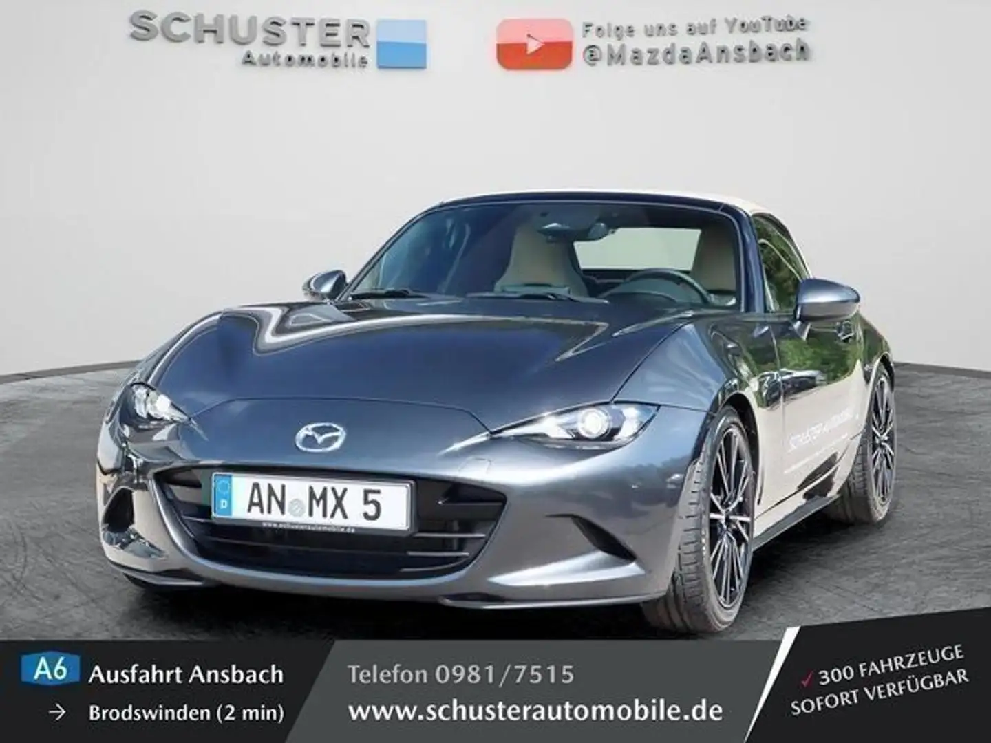 Mazda MX-5 Roadster Kazari 2.0l 184PS "Performance-Pak Grau - 1