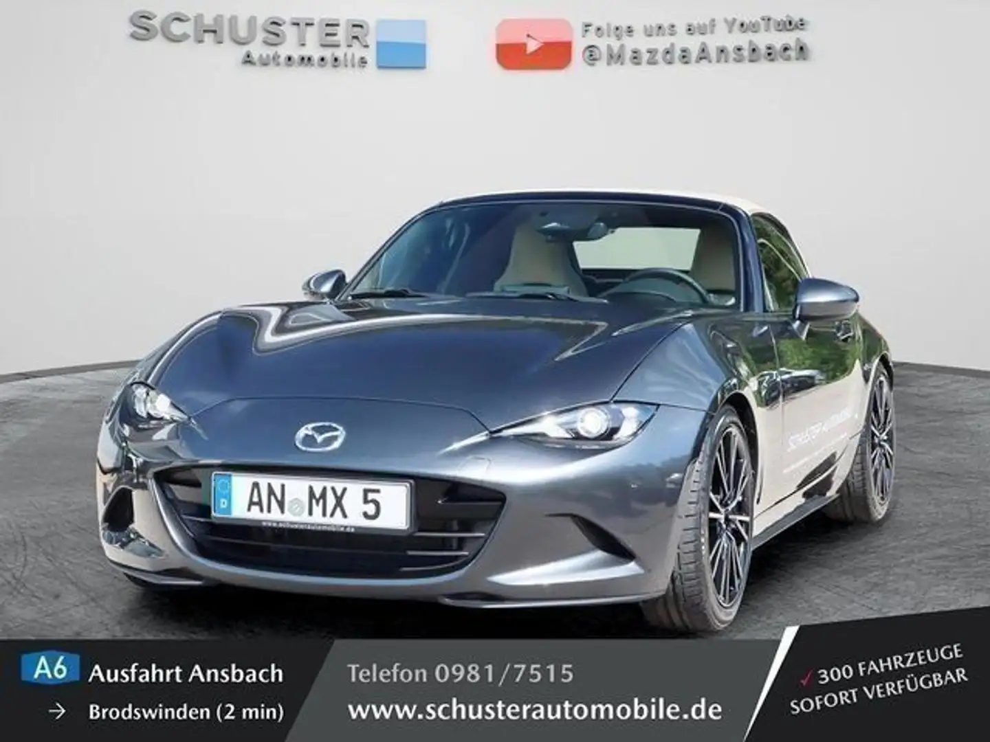 Mazda MX-5 Roadster Kazari 2.0l 184PS "Performance-Pak Grau - 1