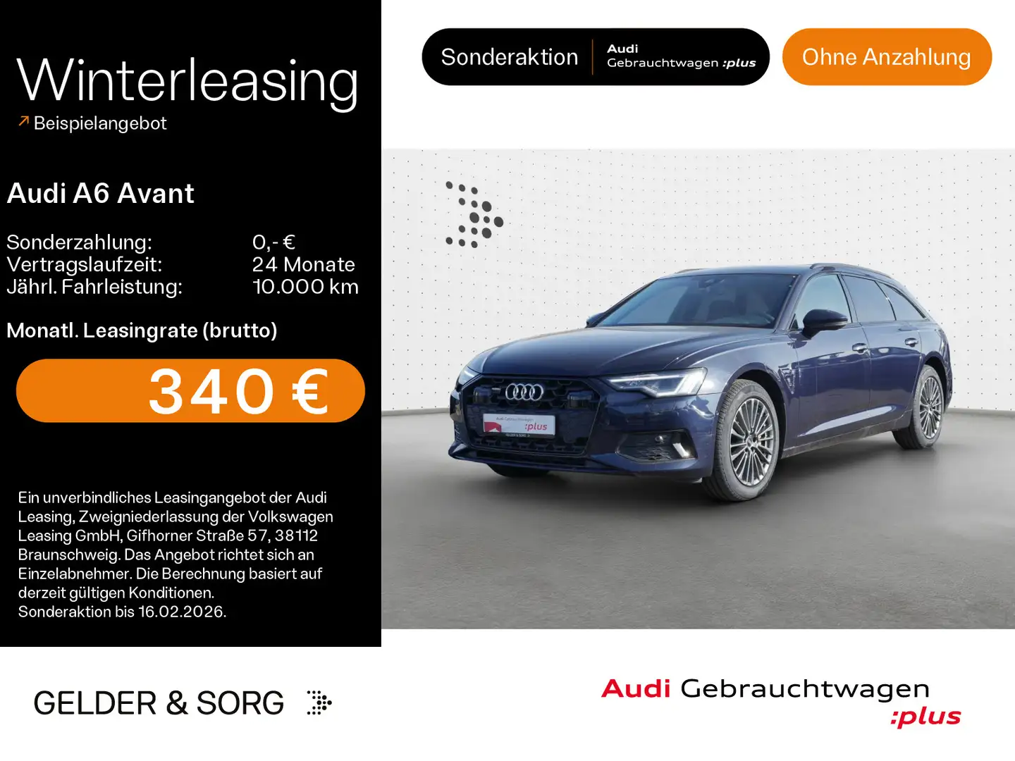 Audi A6 45 TDI quattro advanced PANO*ACC*MATRIX Blau - 1
