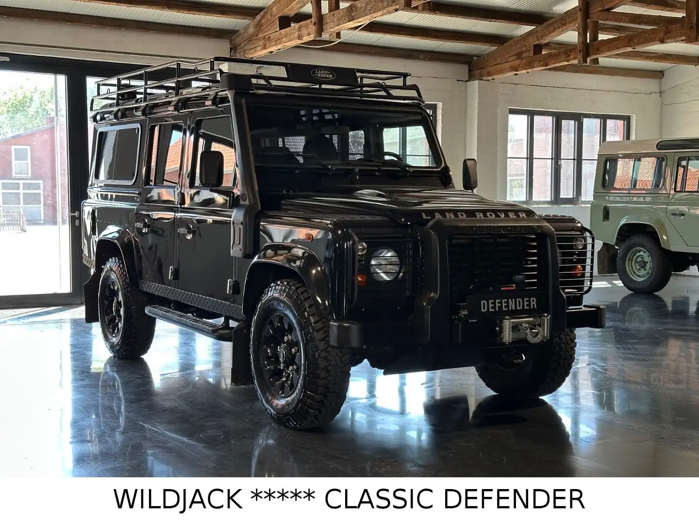 Land Rover Defender 110 Td4 S *BLACK EDITION* ERSTKLASSIG* Noir - 1