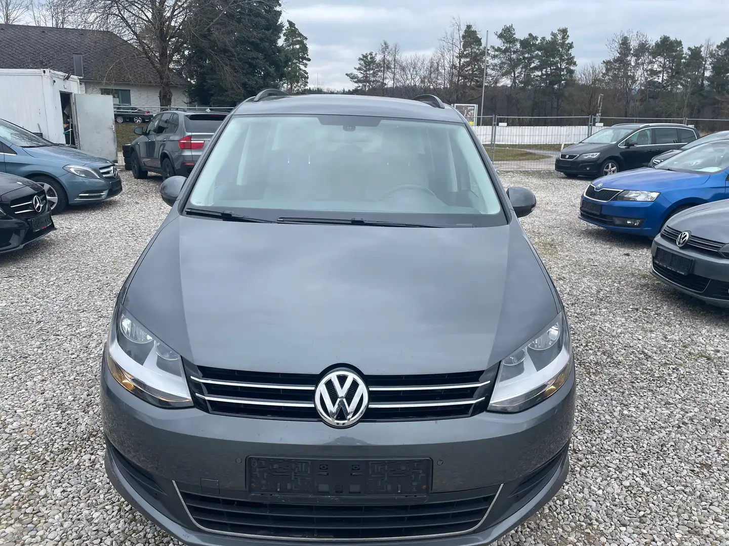 Volkswagen Sharan Comfortline BMT 4Motion+neu pickerl 8/2026+4monat Grau - 2