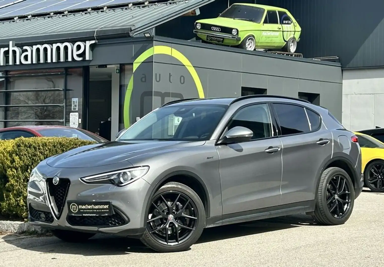 Alfa Romeo Stelvio Sprint Q4 *SPORT*ACC*KEYLESS*AHK*20'' Grau - 1