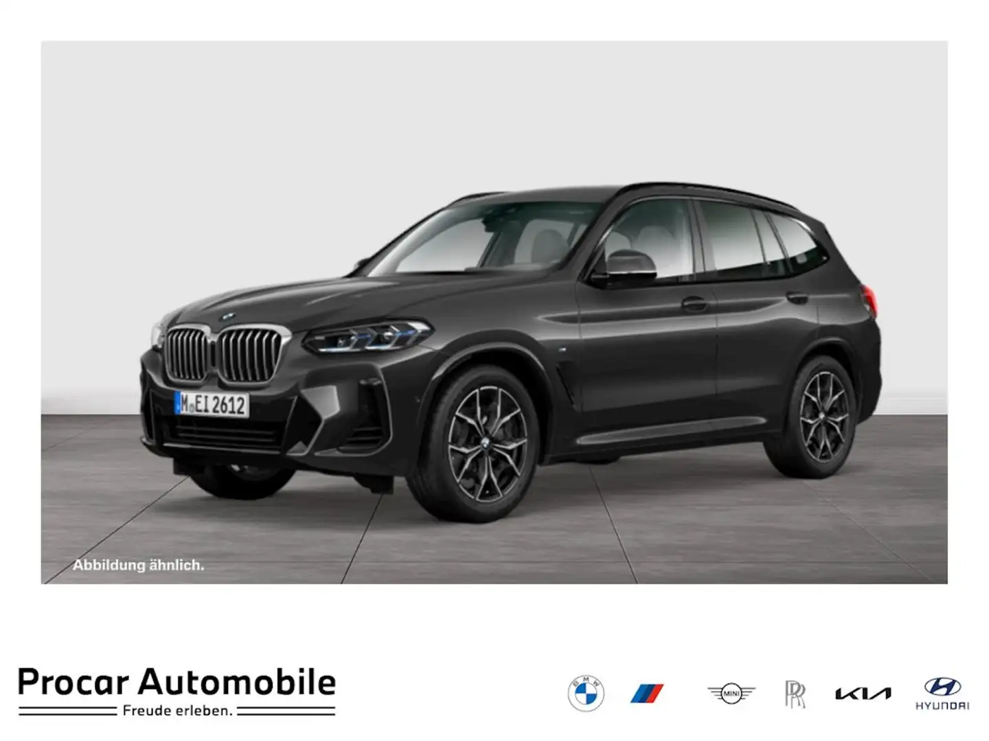 BMW X3 xDrive30d M Sport Laser DA PA RFK HiF HuD AHK Grijs - 1