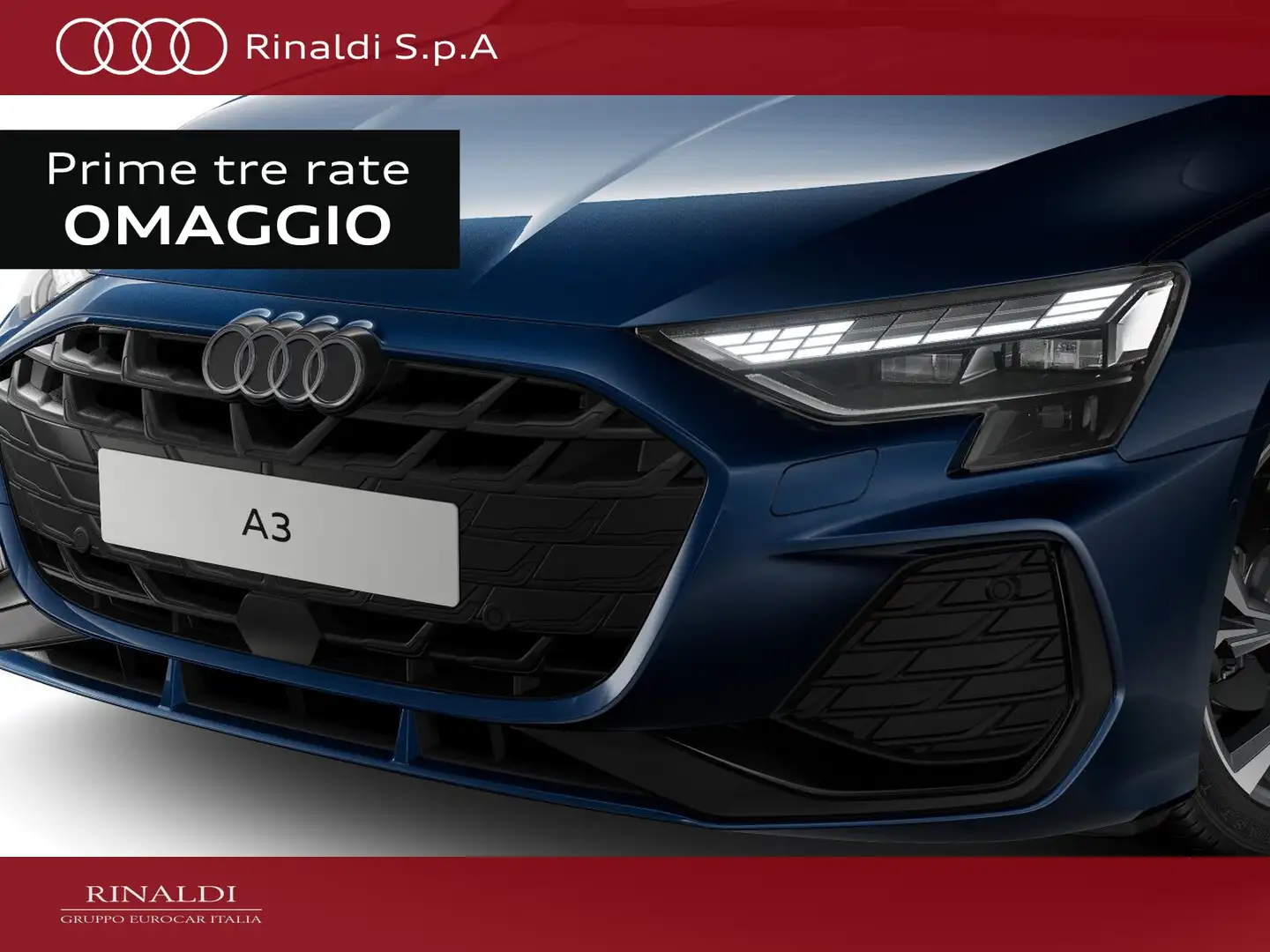 Audi A3 sportback 35 1.5 tfsi mhev s line edition s-tronic Blu/Azzurro - 2