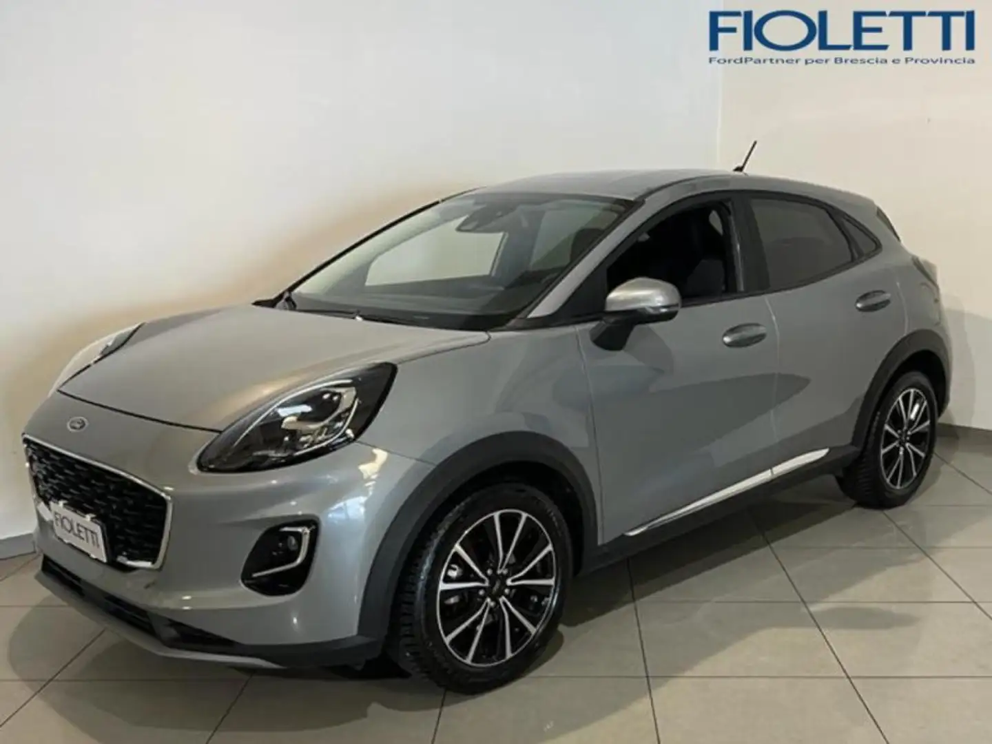 Ford Puma 1.0 ECOBOOST HYBRID 125 CV S&S TITANIUM Argent - 1