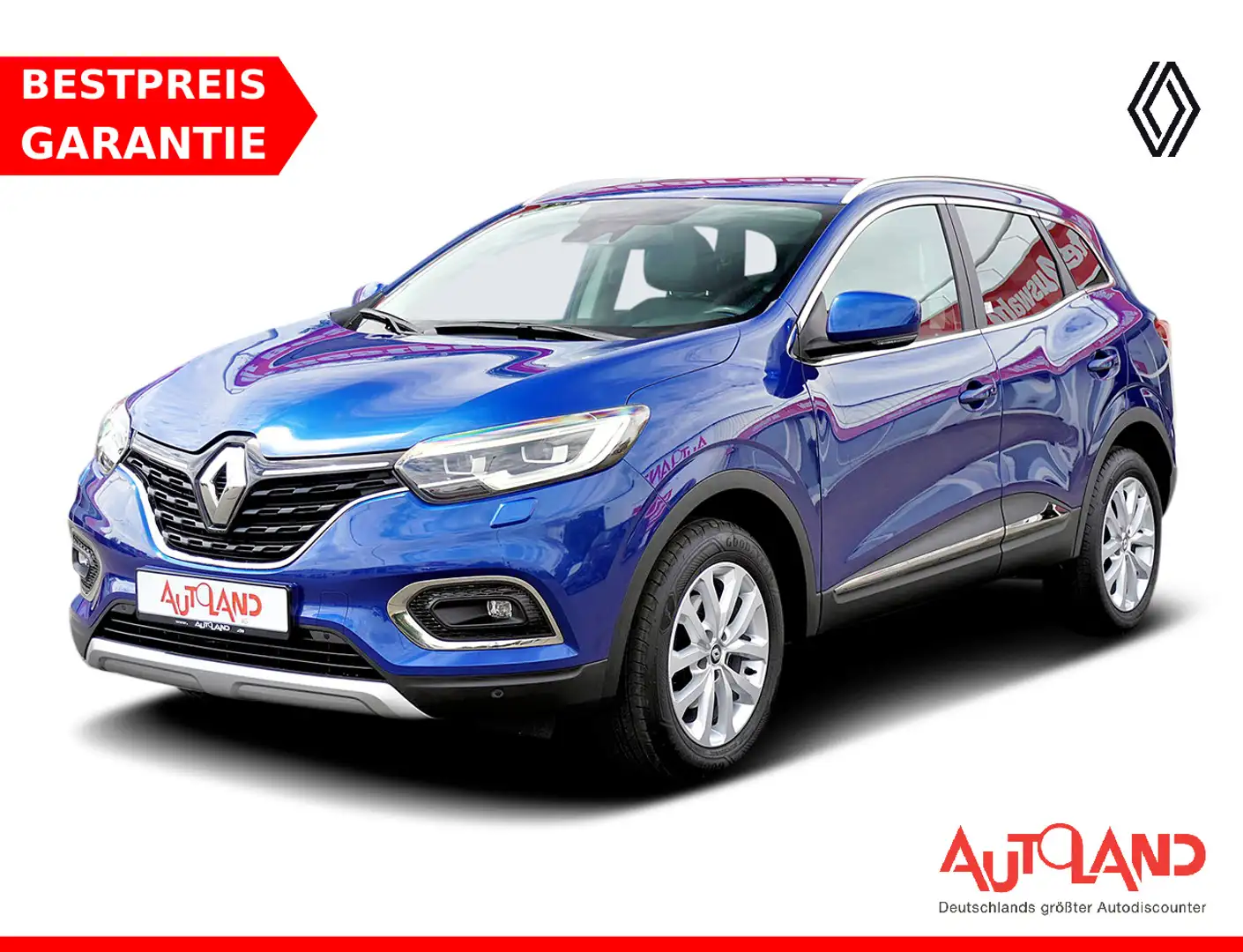 Renault Kadjar 1.3 TCe 140 Limited LED Navi Tempomat PDC Bleu - 1