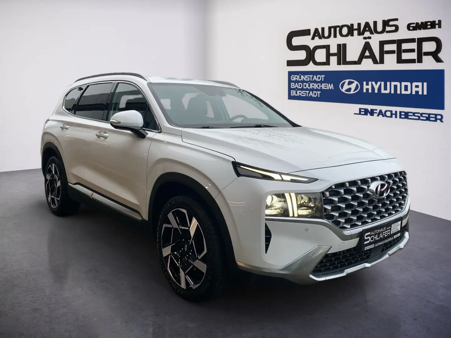 Hyundai SANTA FE SEVEN 2.2 CRDi Prime AHK 1Hd Blanc - 2