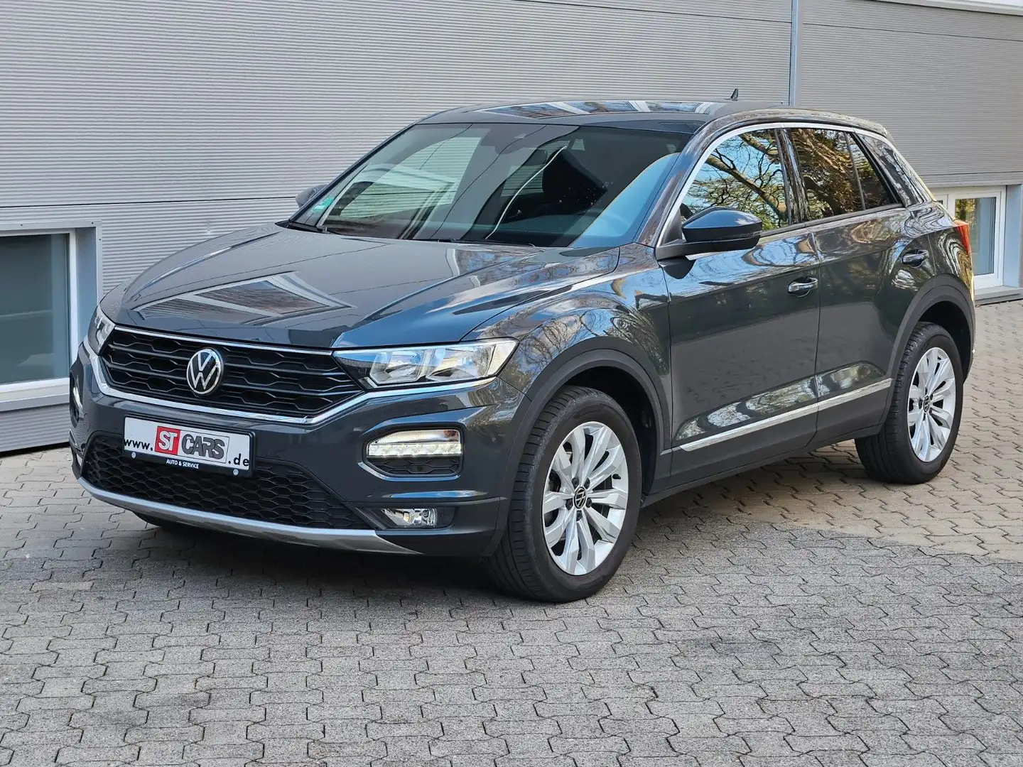 Volkswagen T-Roc Sport 1.5 TSI DSG NAVI ACC AHK BeatsAudio Gris - 1