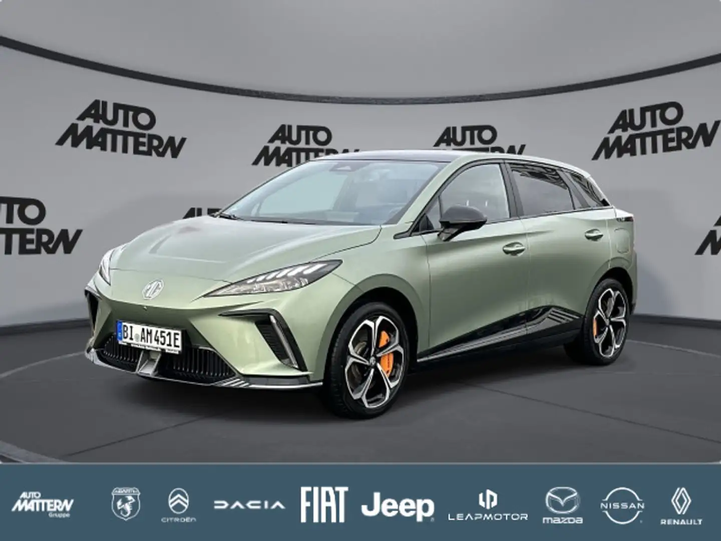 MG MG4 X-Power ACC|CarPlay|Kamera|Klimaaut.|LED Grün - 1