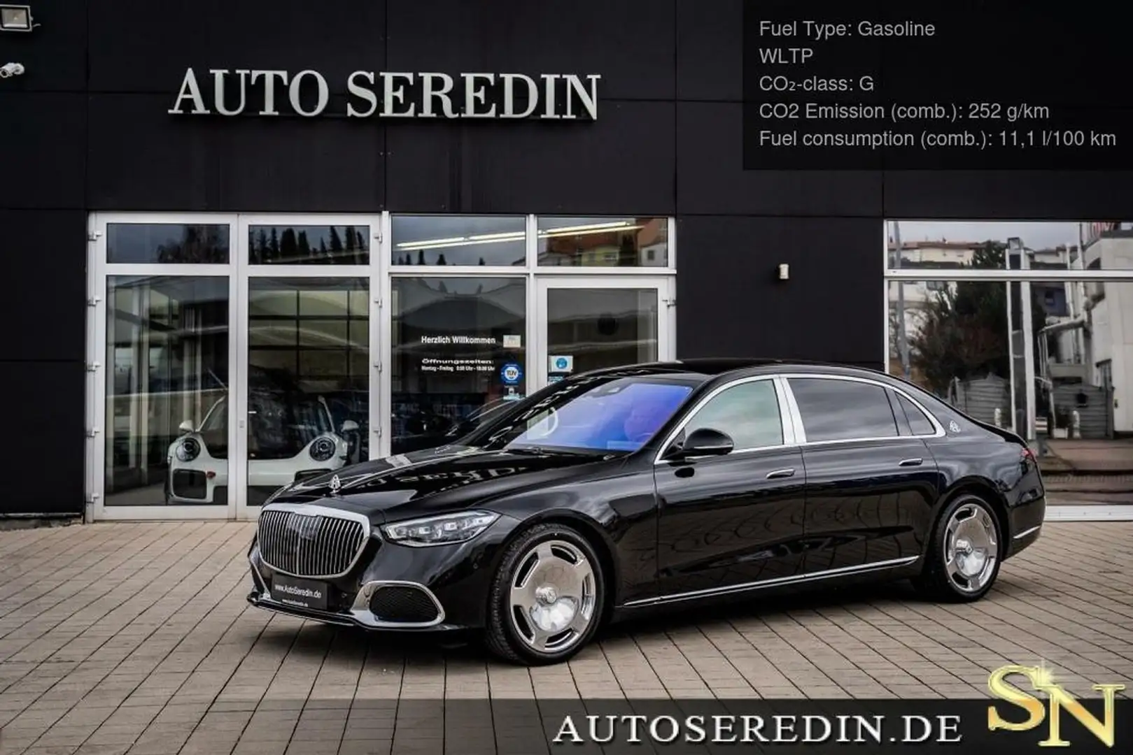 Maybach Maybach BLACK/BROWN+4SEATS+MY2026 Noir - 1