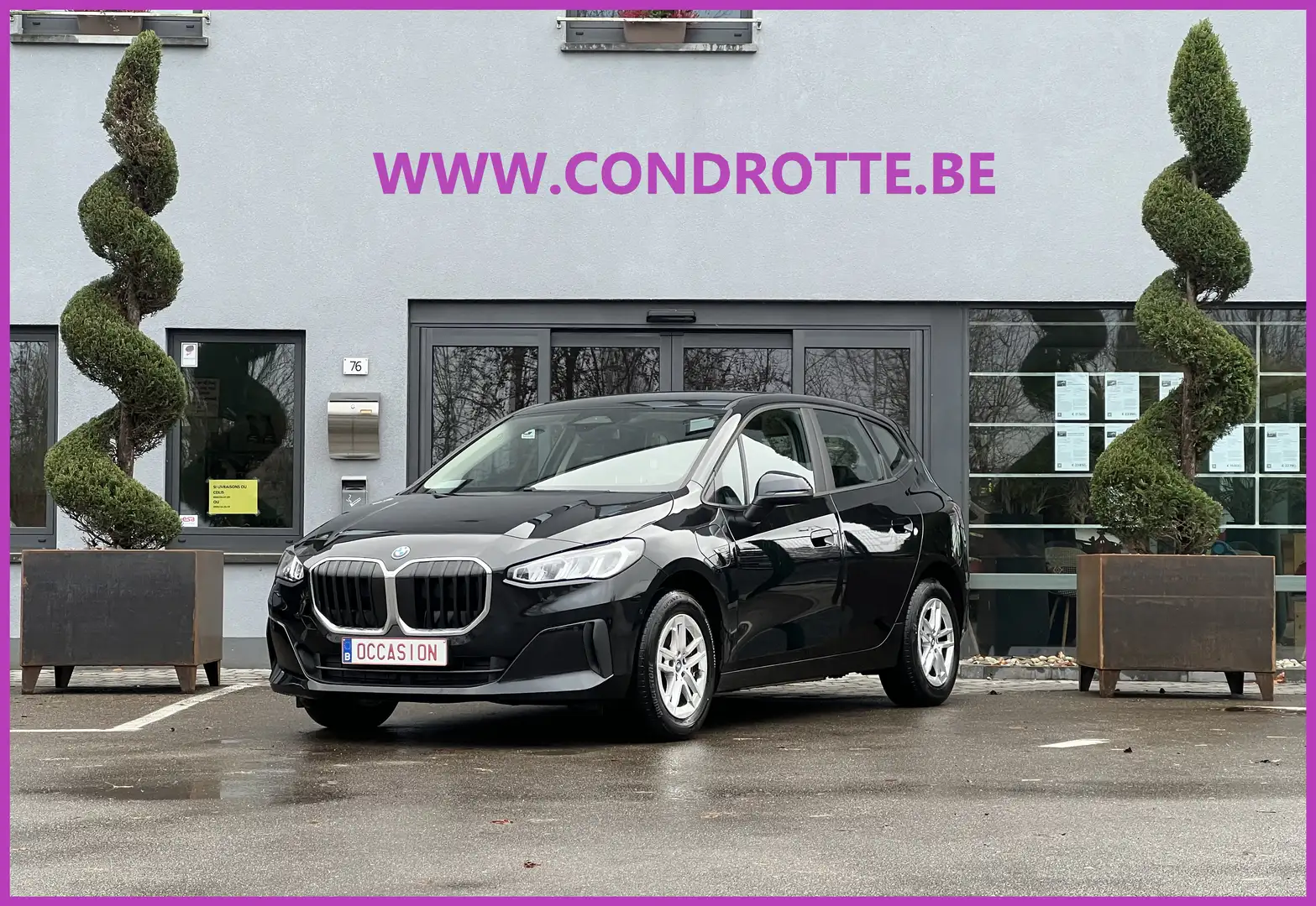 BMW 225 ACTIVE TOURER HYBRIDE 245 cv Noir - 1