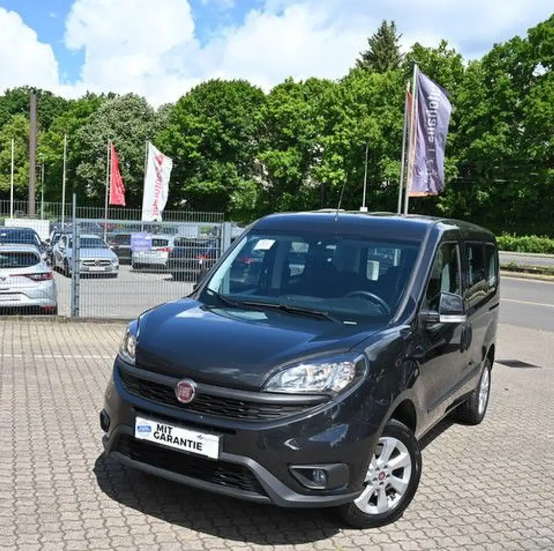 Fiat Doblo 1.4 EASY Navi PDC 2xSchiebetür 1.Hd Schwarz - 2