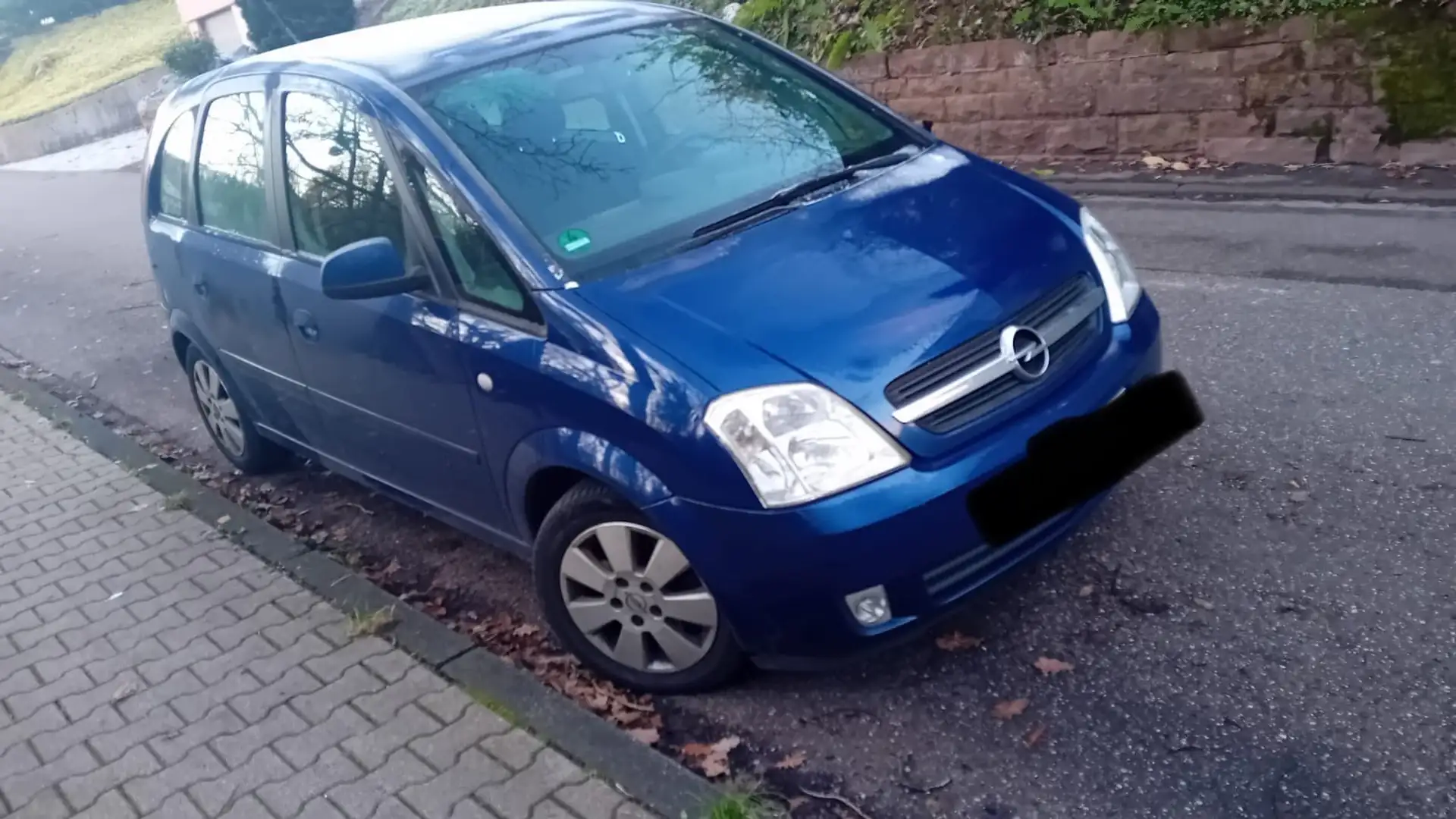 Opel Meriva - Schrot Синій - 2