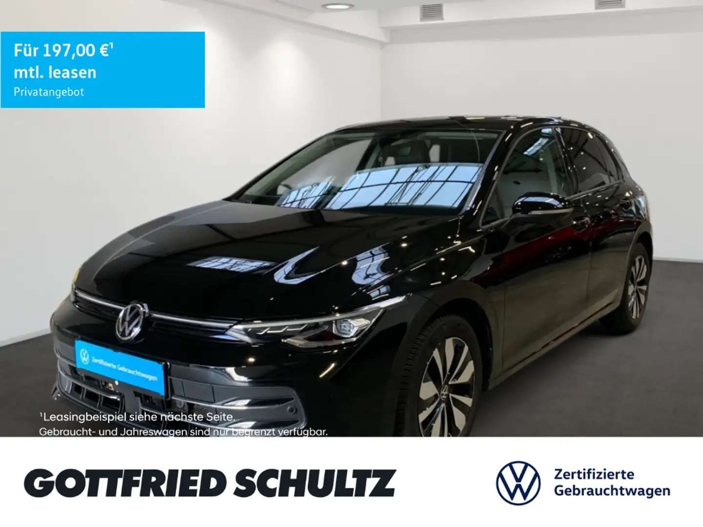 Volkswagen Golf VIII GOAL TSI AHK NAVI SITZHEIZUNG EINPARKHILFE Schwarz - 1