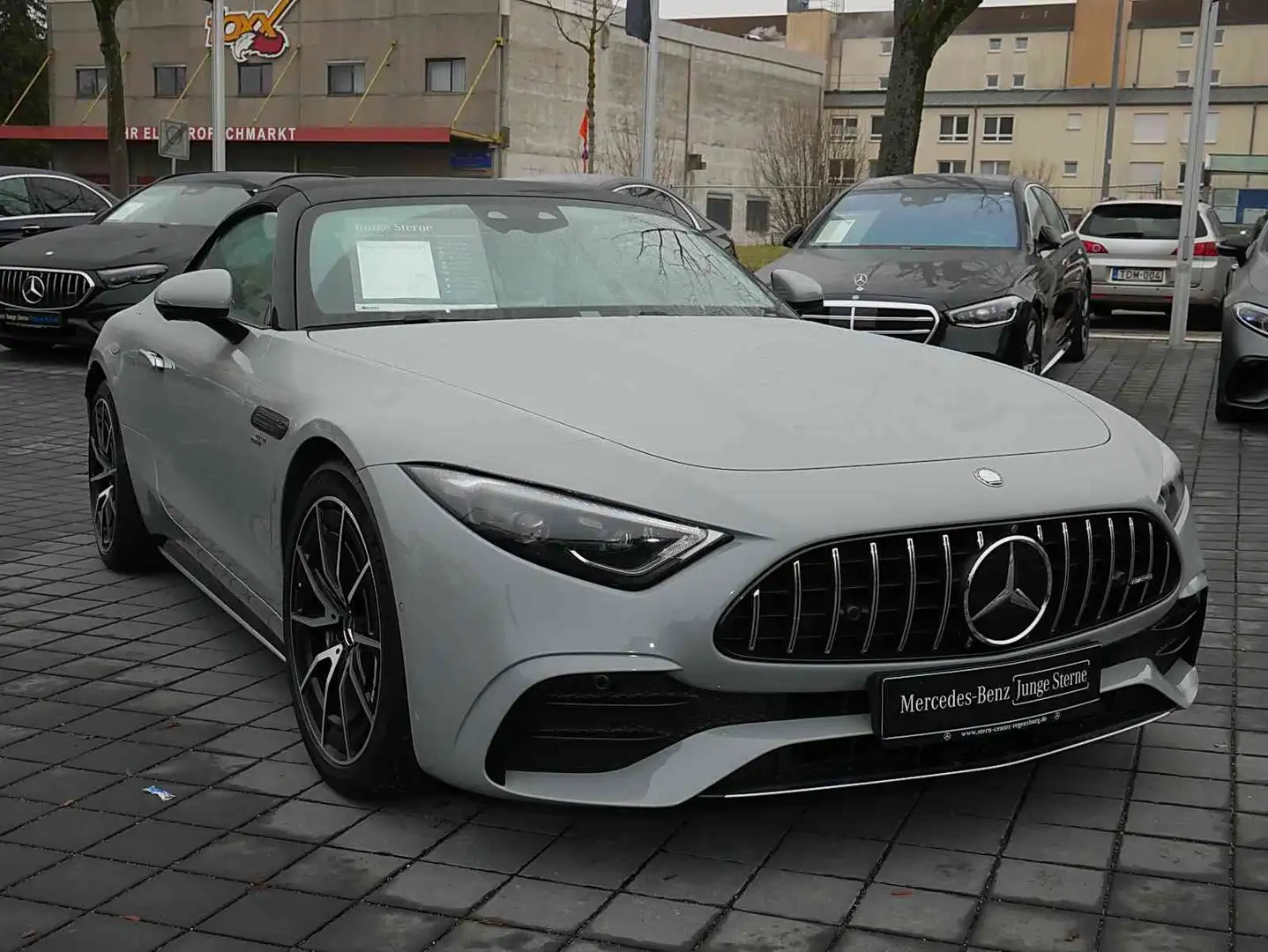 Mercedes-Benz SL 43 AMG Hinterachslenkung+DISTR.+DIGITAL LIGHT Gris - 2