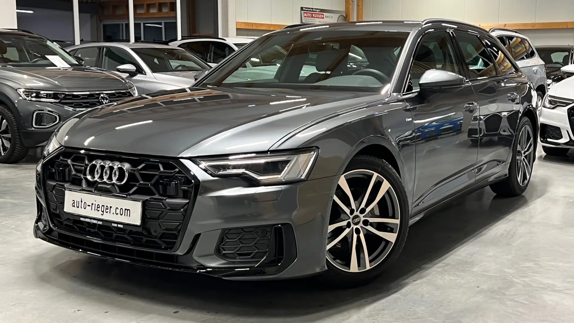 Audi A6 Avant 40TDI quattro s-line ACC AHK Matrix Virtual Grau - 2