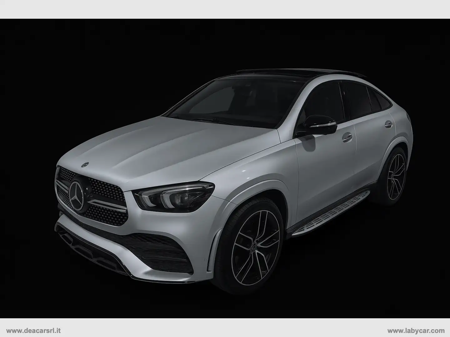 Mercedes-Benz GLE 350 GLE 350 de 4M Pl.Hybrid Cpé Premium Pro Argent - 2