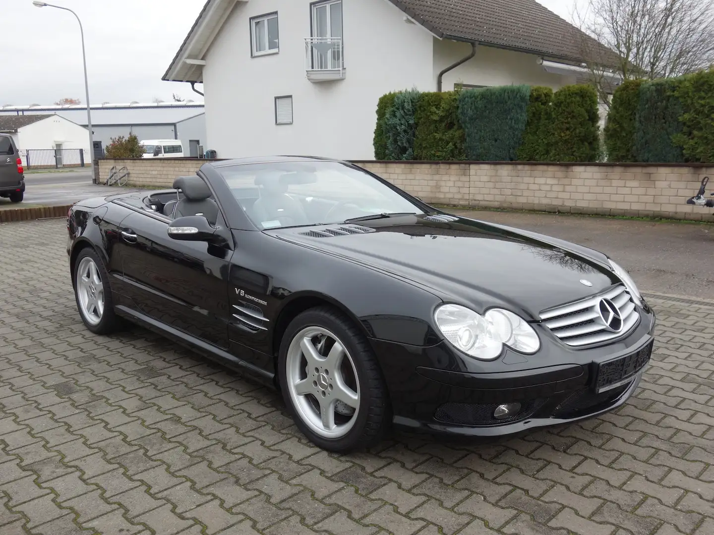 Mercedes-Benz SL 55 AMG Roadster Negro - 1