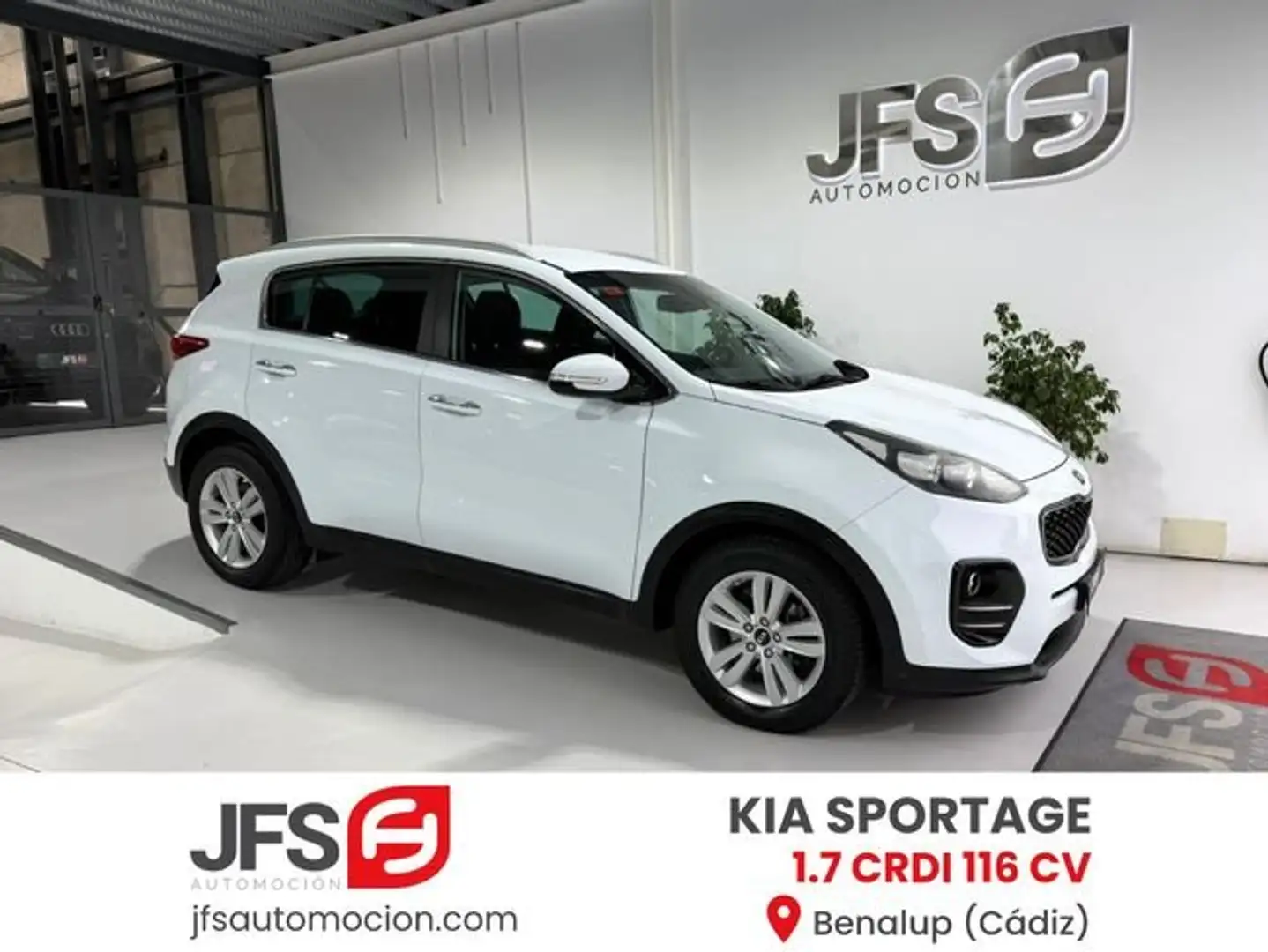 Kia Sportage 1.7 CRDI 116 CV Blanco - 1