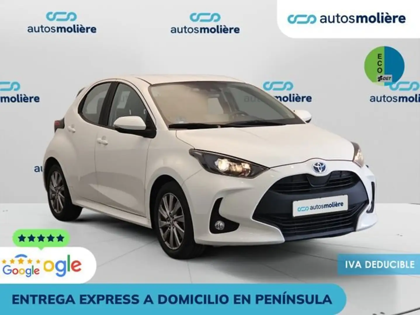 Toyota Yaris 120H+Active+Tech+85+kW+%28116+CV%29 Blanco - 2