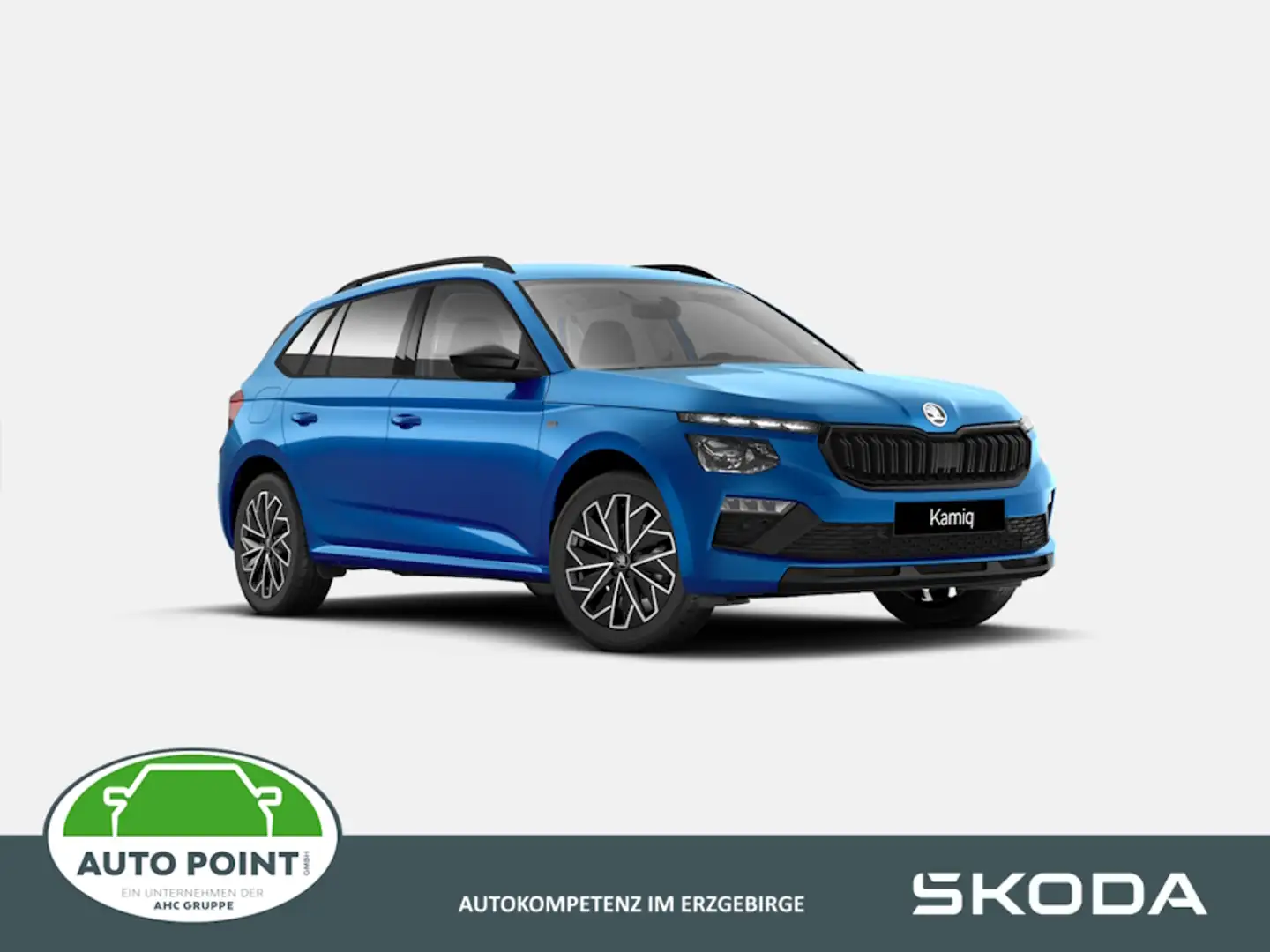 Skoda Kamiq Tour 1,5 TSI DSG AHK sofort verfügbar! Blau - 1
