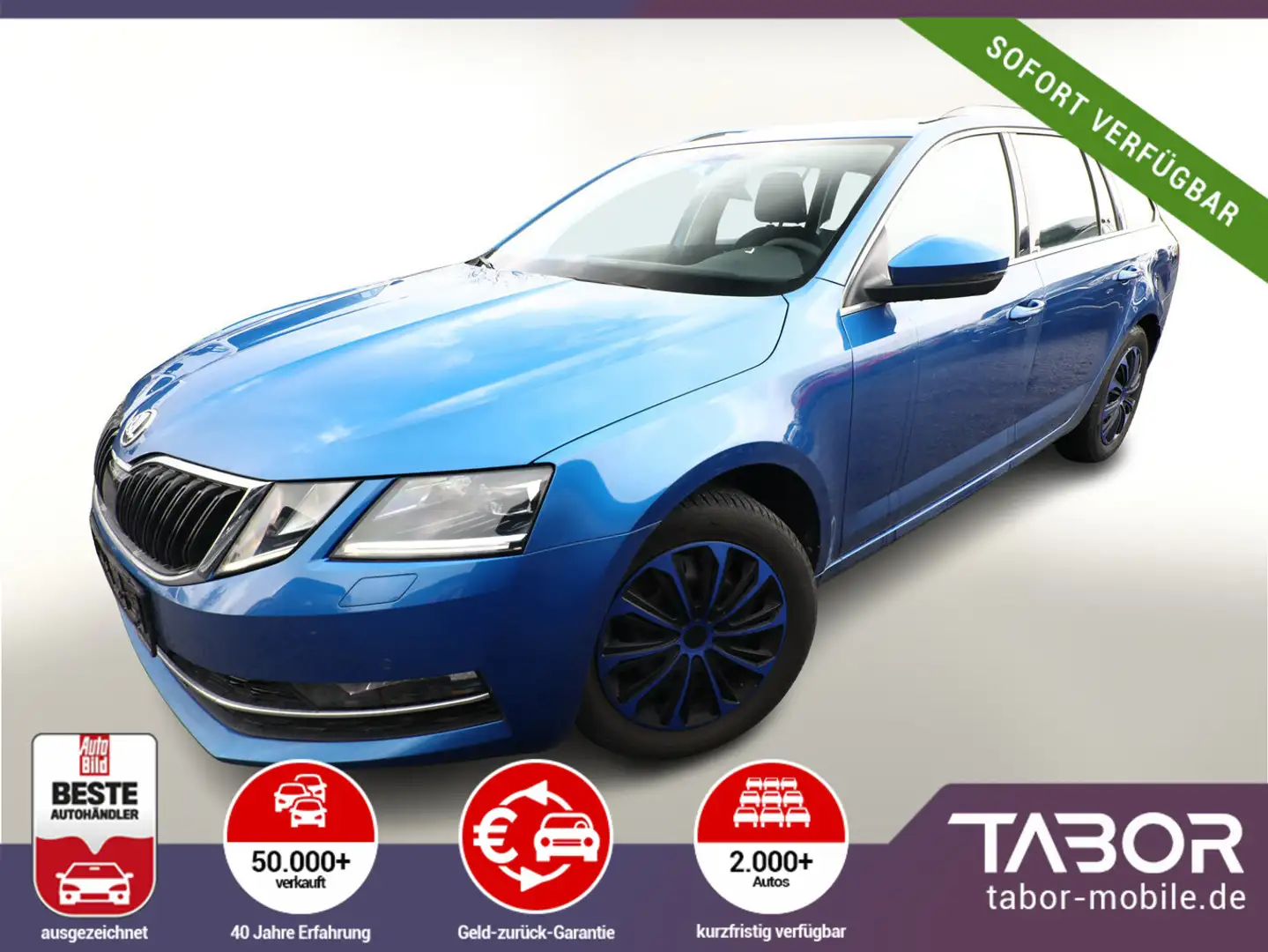 Skoda Octavia Combi 1.8 TSI 180 Style LED Nav Kessy Azul - 1