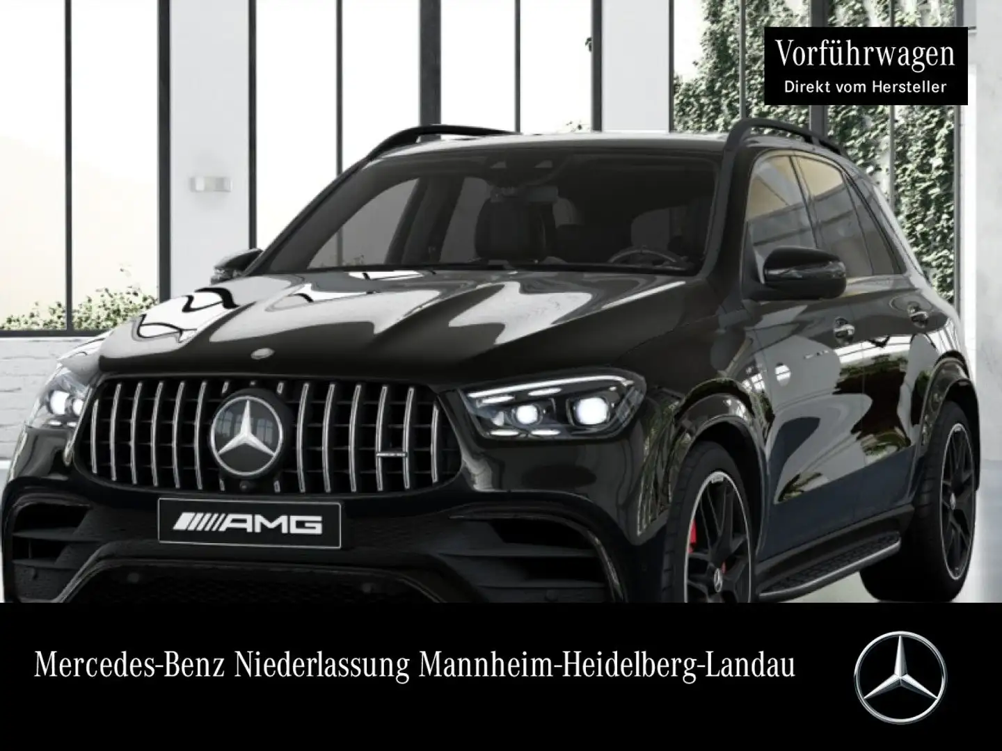 Mercedes-Benz GLE 63 AMG GLE 63 S 4M NIGHT+PANO+360+AHK+MULTIBEAM+CARBON+9G Schwarz - 1