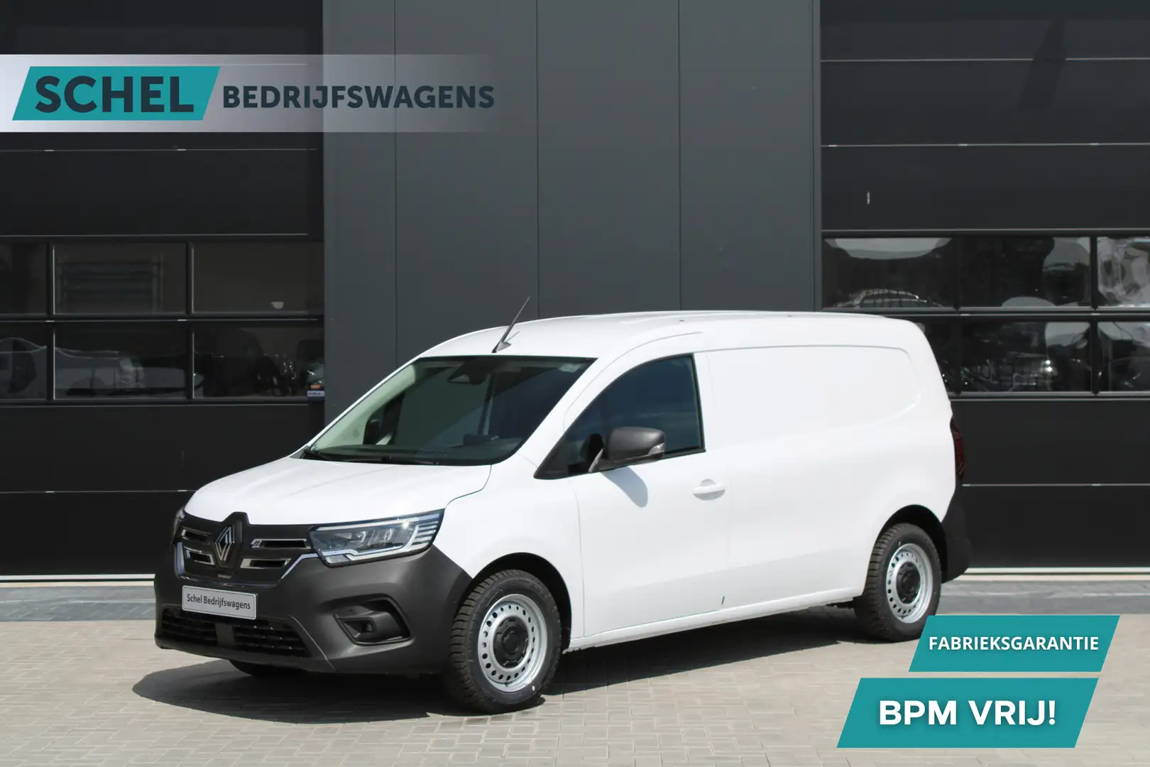 Renault Kangoo E-TECH Advance L2 44 kWh 123pk - Trekhaak - Stoelverwarmi Weiß - 1
