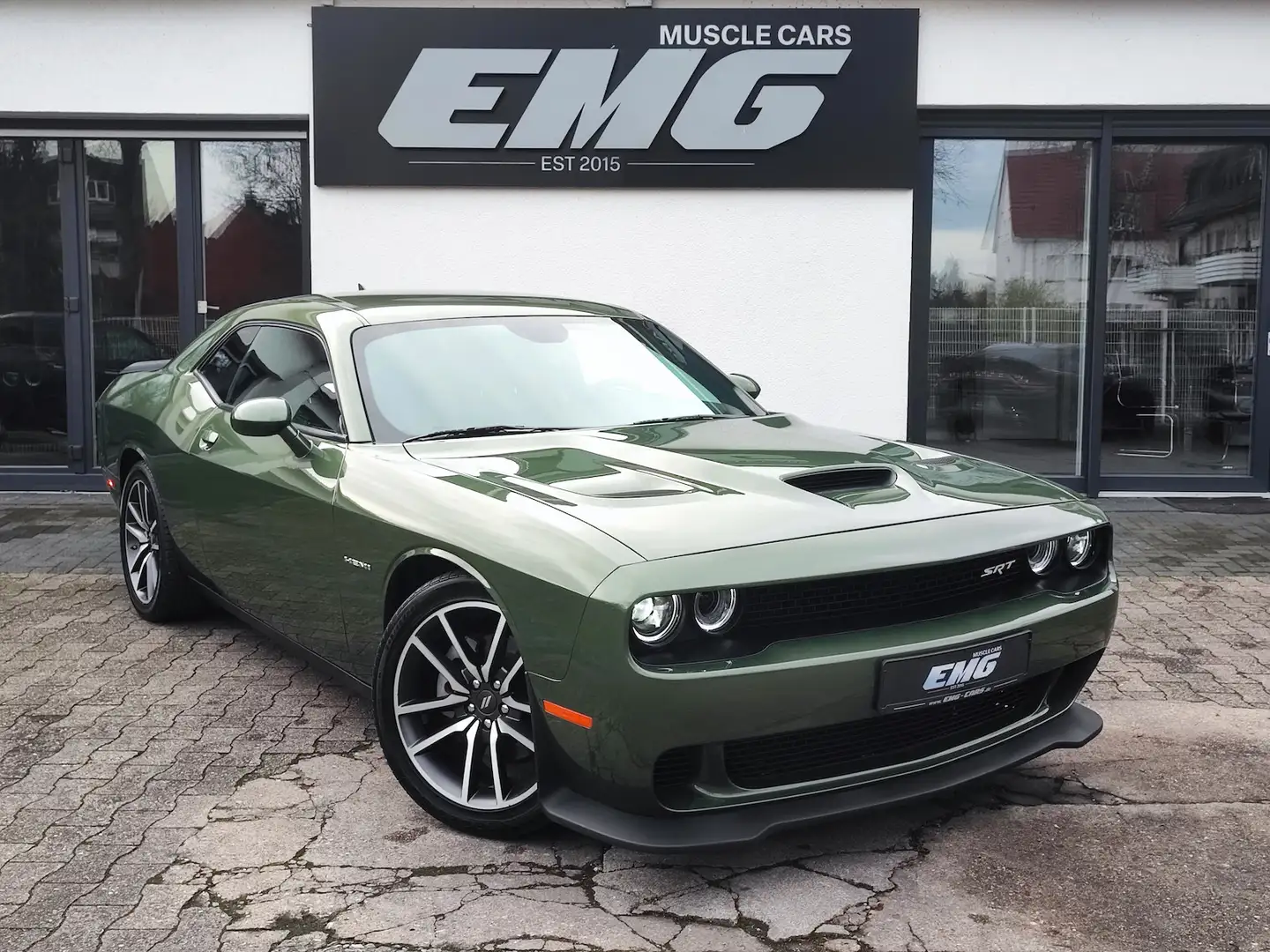 Dodge Challenger R/T 345 HEMI V8*LAST CALL*LED*LEDER*NAVI Grün - 1