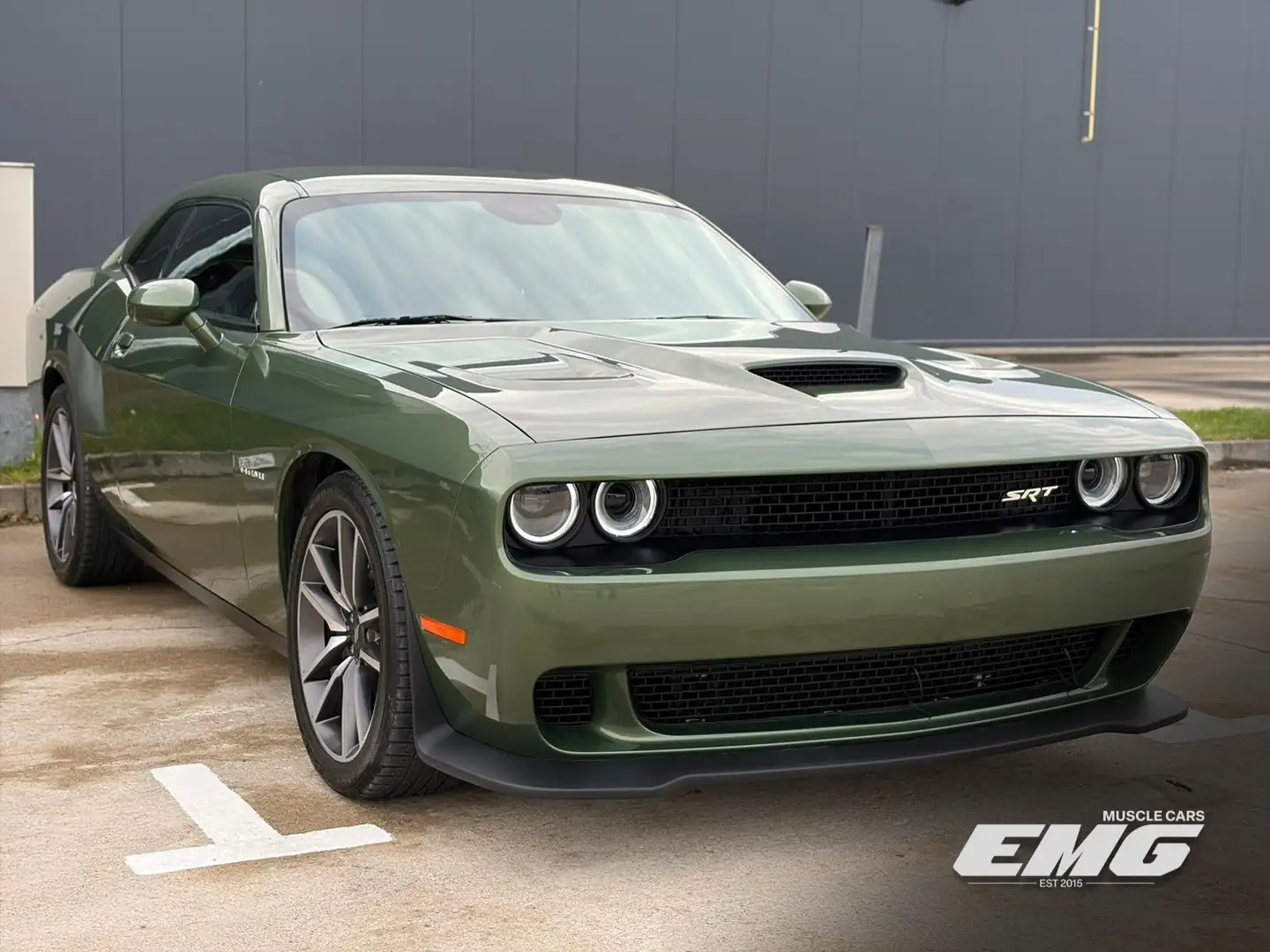 Dodge Challenger R/T 345 HEMI V8*LAST CALL*LED*LEDER*NAVI Verde - 1