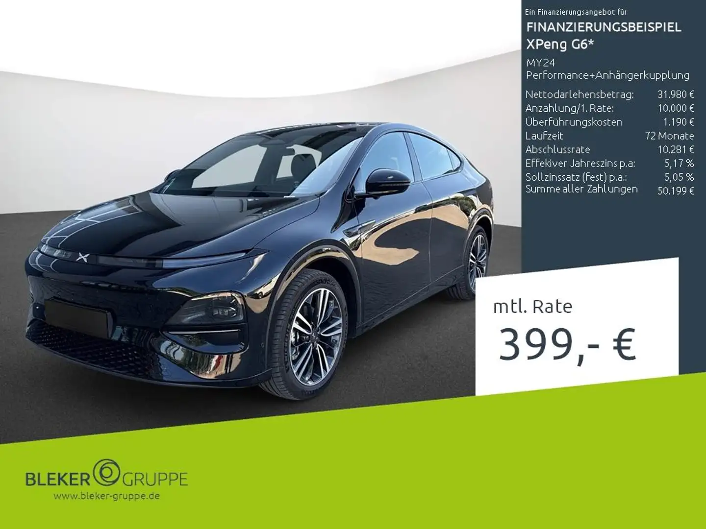 Xpeng G6 MY24 Performance+Anhängerkupplung Schwarz - 1