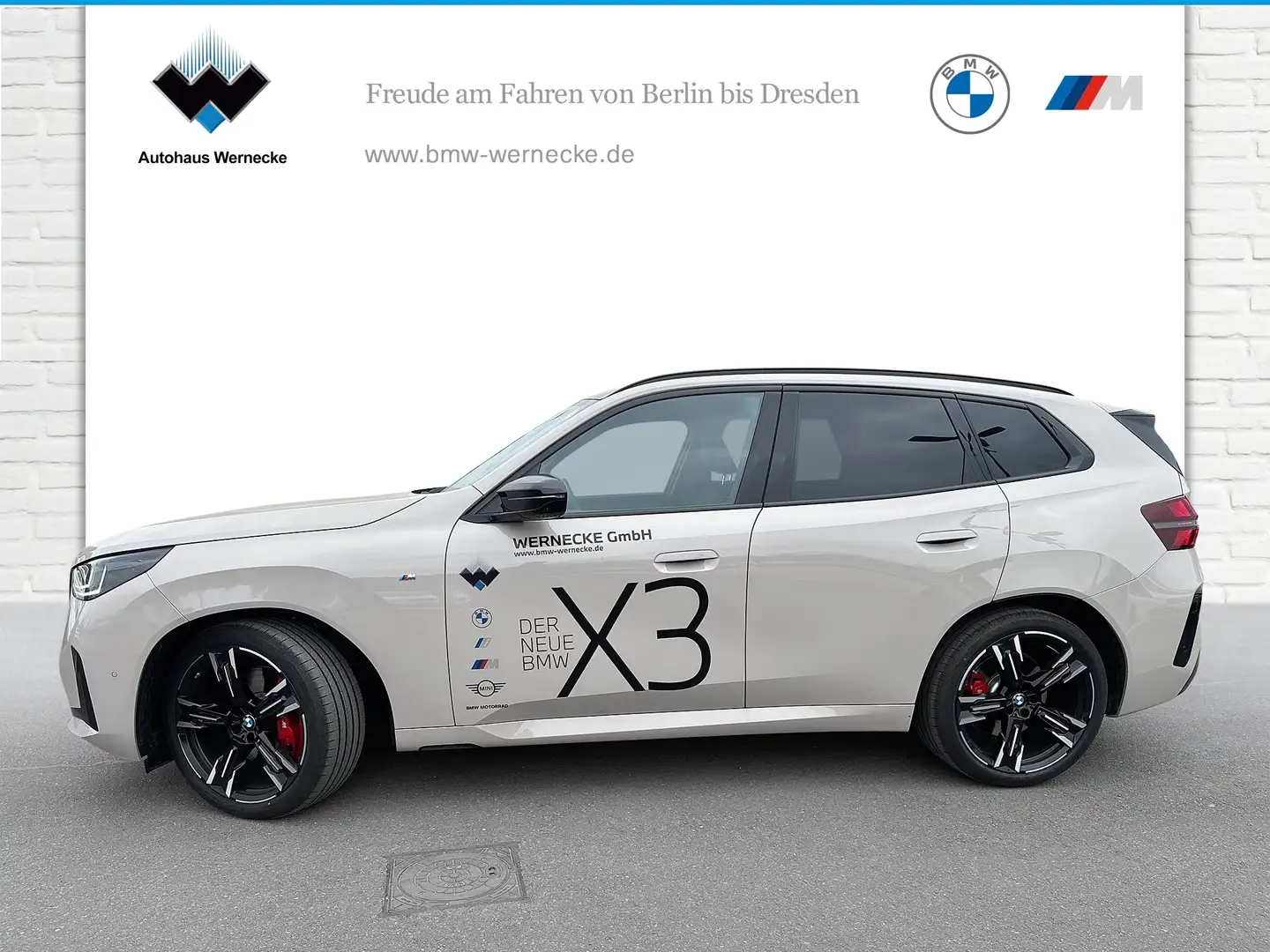 BMW X3 M 50 xDrive/H&K/AHK/Bl Sitze. Sportpaket DAB Szürke - 2